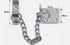 Security Door Chain Narrow Frame Safety Restrictor Lock Guard